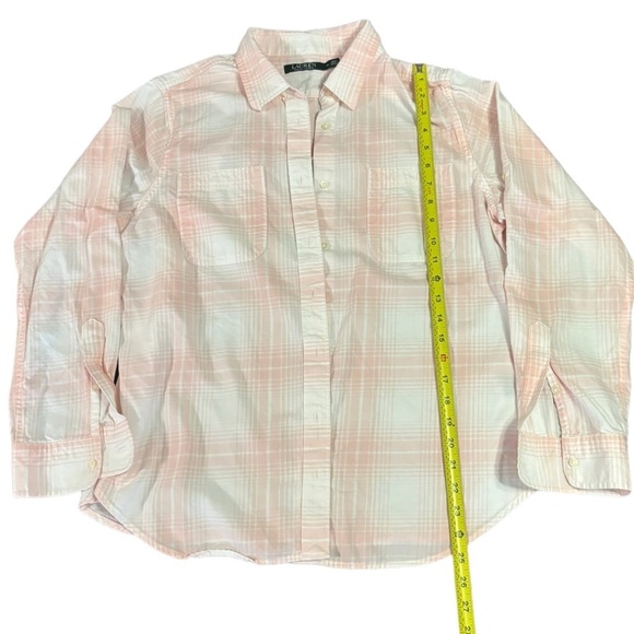 Lauren Ralph Lauren Long Sleeve Button Down Shirt size XL - Picture 4 of 12